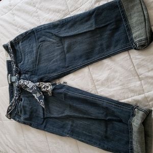 NEW So Stretch Denim Crop Jeans Size 7